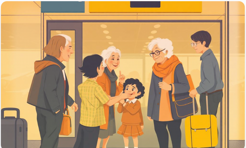 Parents Visa Illustration