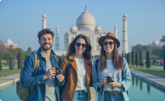 Tourist Visa Illustration