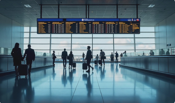 Visitor Visa Illustration